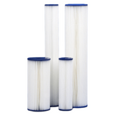 Pleated Filter Cartridges – Washable & NSF Certified | 10" & 20" Slimline & Big Blue - H2O Warehouse